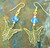 Goddess Maiden Earrings Angel Art Deco Made w Swarovski Crystal
