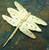 Dragonfly Pin Bug Made USA Brooch Vintage Hand Crafted