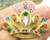 Crown Pin Rhinestone Crystal Brooch Princess Queen