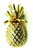 Pineapple Pin Fruit 3-d Pina Colada Ring Rhinestone Crystal Brooch DazzleCity