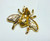 Bee Pin Brooch Bug Rhinestone Insect Elegant Sapphire Crystal BeadRage