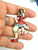 Jester Clown Pin Zelda Jokester Rhinestone Crystal Brooch DazzleCity