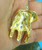 Elephant Pin African Trunk Up Rhinestone Crystal Republican