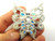 Butterfly Pin Silver Rhinestone Aurora Borealis Crystal DazzleCity