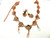 Necklace Earring Copper Parure Set Earrings AB Rhinestone