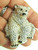 RARE Vintage Polar Bear Pin Sparkling Rhinestone Crystal Brooch