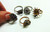 5 Ring Lot Heart Sun Costume Jewelry Swarovski Crystal DazzleCity