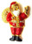 Santa Claus Pin Bag Toys Christmas Rhinestone Crystal Brooch