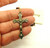 ST. THERESE ROSARY Crucifix Cross Lucite