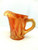 SOWERBY Split Diamond CARNIVAL GLASS Creamer Marigold