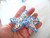 Starfish Barrette Bridal Sapphire Rhinestone Wedding Vintage BeadRage