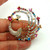 Peacock Pin Brooch Fabulous Feather Rhinestone Crystal Bird