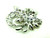 Topaz Crystal Boutique Brooch Rhinestone Pin Couture