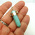 Chrysoprase Crystal Pendant Sterling Natural Double Terminated