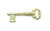 Key Sterling Silver Steampunk Victorian Door Lock Look 925 Vintage