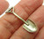 Spade Shovel Charm Sterling Silver Vintage Garden 925