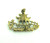 Junk Boat Pin Pagoda Japanese Brooch Pearls