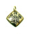 Spider Web Charm Sterling Silver Life Stamped DazzleCity