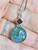 Labradorite Moon Face Pendant Sterling Silver Ruby 925 BeadRage