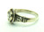 Heart Sterling Ring CZ Silver Stamped 925