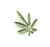 Marijuana Charm Sterling Weed Pot Leaf 925 Pendant Cannabis Stamped