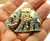 Elephant Pin Trunk Up Austrian Rhinestone Crystal Brooch