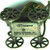 Baby Buggy Stroller Pram Carriage Miniature Cast Iron 1976