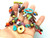 Cha Cha Bracelet Colorful Ornaments Rhinestone Baubles