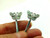 Butterfly Bobby Pins Pair AB Rhinestone Crystal Hair DazzleCity