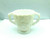 Westmoreland Sugar Bowl White Milk Glass Bramble Maple Leaf Open