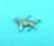 Dog Charm Golden Retriever Irish Setter Sterling Silver 925 Vintage