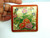 Satsuma Japan Trinket Box Porcelain Hand Painted Floral Peony Flowers