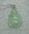 Buddha Jade Necklace Pendent Nephrite Sterling Silver 925 Vintage OOAK