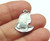 Nefertiti Pendant Egyptian Sterling Silver Queen Stamped Cartouche
