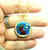 South Africa 2 Rand Coin Necklace Hand Painted 1991 Chain