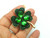 Shamrock 4 Leaf Clover Pin St. Patrick Rhinestone Crystal Brooch