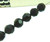 Preciosa Beads 10mm Jet Black Machine Cut Vintage New