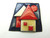 Lucinda Red House Pin Moon Brooch Realtor Sold Retired