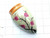 Japan Hotta Yu Shoten WALL POCKET Cherry  Blossom Hand Painted Copper Lusterware Flowers
