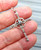 Cross Pendent Charm Onyx Sterling Silver 925 Vintage