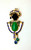 Blackamoor Sultan Genie Brooch Queen Sheba Pin