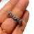 14KT Antique Victorian Pin White & Yellow Gold Sapphire Hallmarked Brooch