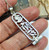 Cartouche Nefertiti Sterling Silver 925 Necklace Egyptian Vintage