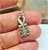 Ankh Snake Sterling Charm Egyptian Vintage Silver 925 Key of Life