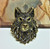 Wolf Dog Pin Coyote Rhinestone Crystal 3-D Gorgeous Brooch BeadRage