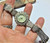 Marcasite Quartz Watch Rhinestone Crystal Cuff Vintage Victorian Look Chain BeadRage