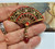 Fan Pin Oriental Rhinestone Brooch Crystal BeadRage