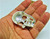 Skull Pin Rhinestone AB Crystal Mechanical Brooch DazzleCity