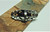 Amethyst Scarab Ring Old German Cabochon COSTUME Vintage OOAK BeadRage
