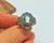 MOP Cameo Ring Marcasite Sterling Silver Size 7 Onyx 925 OOAK BeadRage